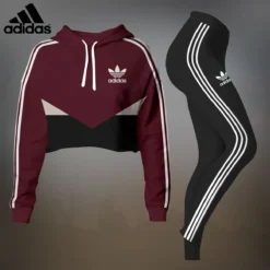 ADIDAS Premium Cropped Hoodie Leggings Set  LUX-CRF+DDK-Y3AD88WA