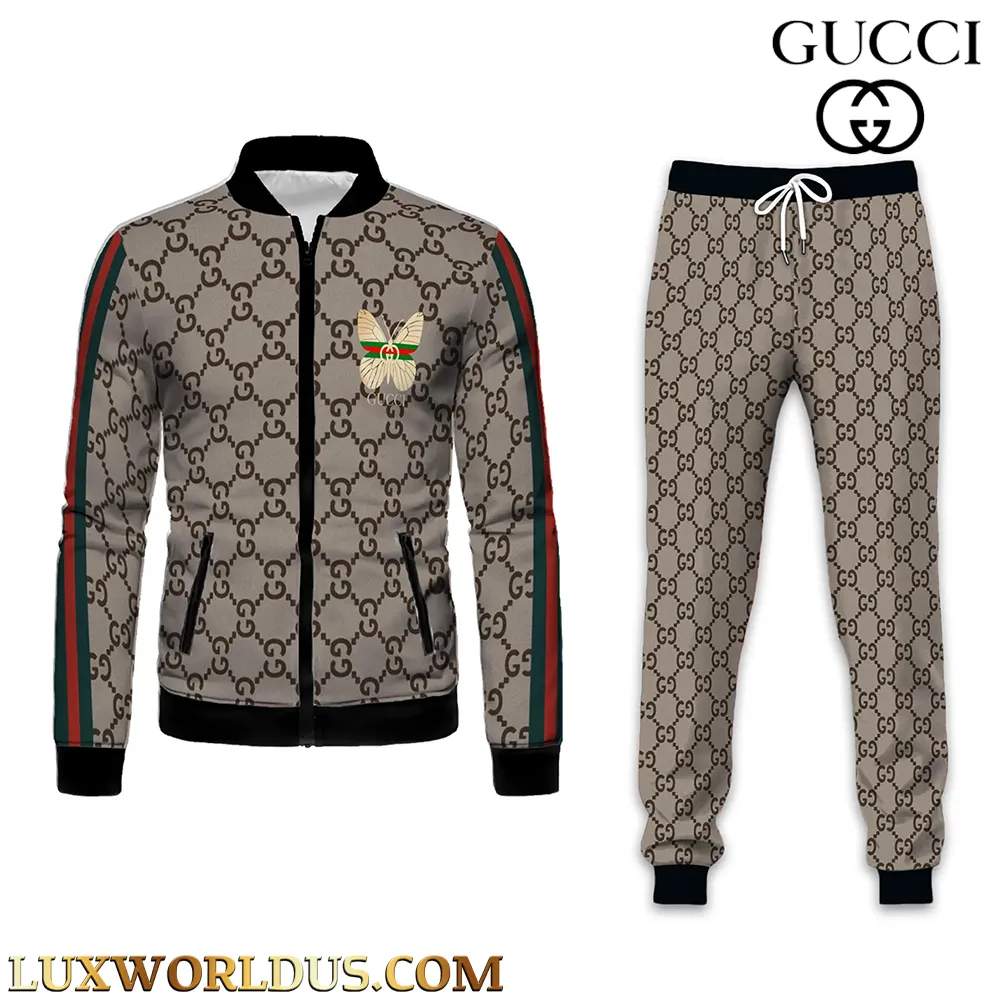 Limited Edition GUCCI Jacket & Pants Hot Trend 2025 LUX-GJK+CK-GC1368116