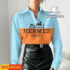 [NEW] Premium HERMÈS Casual Shirt For WOMEN 2024 MRS- NCY-0001K9SUZ7TN