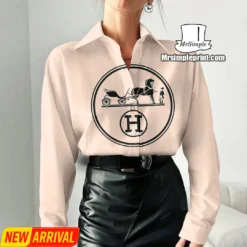 [NEW] Premium HERMÈS Casual Shirt For WOMEN 2024 MRS- NCY-0001IWHNDVVN