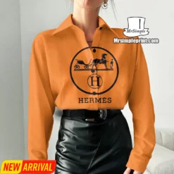 [NEW] Premium HERMÈS Casual Shirt For WOMEN 2024 MRS- NCY-0001PJGG1VOX