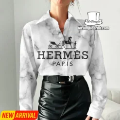 [NEW] Premium HERMÈS Casual Shirt For WOMEN 2024 MRS- NCY-00012VVRSLKM