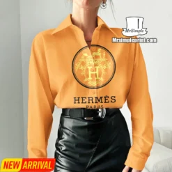 [NEW] Premium HERMÈS Casual Shirt For WOMEN 2024 MRS- NCY-0001RHTNXQFU