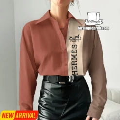 [NEW] Premium HERMÈS Casual Shirt For WOMEN 2024 MRS- NCY-0001RKZDSLDY