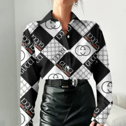 GUCCI Luxury Long Sleeve Button Shirt 2024 LUX-NCY-0000PZMZIBRI