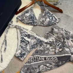 C.DIOR Limited Edition Two Pieces Bikini Summer 2025 LUX-BBIK-0TM086NED