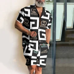 [PREMIUM] GUCCI Hawaii Shirt & Short Summer 2025 LUX-CY-STK-VS000VCECQ5YI