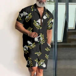 [PREMIUM] GUCCI Hawaii Shirt & Short Summer 2025 LUX-CY-STK-VS0009OLSSP9E