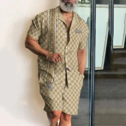 [PREMIUM] GUCCI Hawaii Shirt & Short Summer 2025 LUX-CY-STK-VS000ZCC54JNA