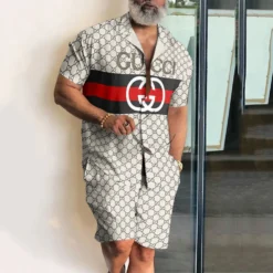 [PREMIUM] GUCCI Hawaii Shirt & Short Summer 2025 LUX-CY-STK-VS000AO3PQWNE