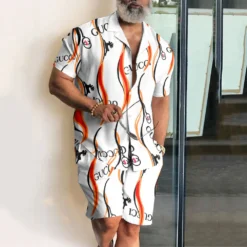 [PREMIUM] GUCCI Hawaii Shirt & Short Summer 2025 LUX-CY-STK-VS000QTF1QCFX