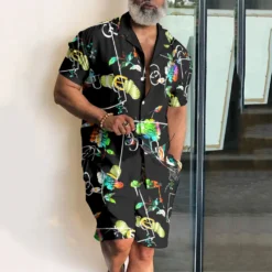 [PREMIUM] GUCCI Hawaii Shirt & Short Summer 2025 LUX-CY-STK-VS000XVBQJRNF