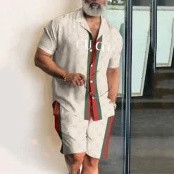 [PREMIUM] GUCCI Hawaii Shirt & Short Summer 2025 LUX-CY-STK-VS000UOIVNRFA