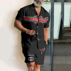 [PREMIUM] GUCCI Hawaii Shirt & Short Summer 2025 LUX-CY-STK-VS000BFWYUDVM