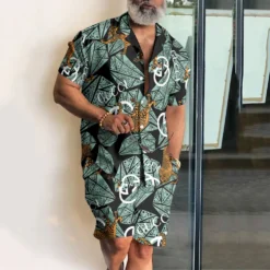 [PREMIUM] GUCCI Hawaii Shirt & Short Summer 2025 LUX-CY-STK-VS000EM8PPEML