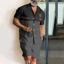 [PREMIUM] GUCCI Hawaii Shirt & Short Summer 2025 LUX-CY-STK-VS000ERSCGQ1U