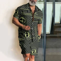 [PREMIUM] GUCCI Hawaii Shirt & Short Summer 2025 LUX-CY-STK-VS000JAI8NW08