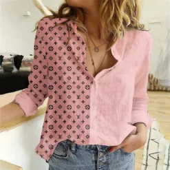 Limited Edition Louis Vuitton Women Limited Shirt Luxury - MRS-NCY-000XE9EQQJM