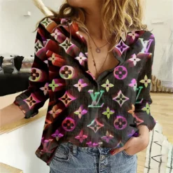 Limited Edition Louis Vuitton Women Limited Shirt Luxury - MRS-NCY-0004PKVHLT2