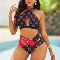 GUCCI Luxury Two Pieces BIKINI 💖 Hot Summer 2025 LUX-YBIK2-0005C4IOEXD