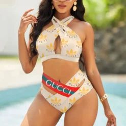GUCCI Luxury Two Pieces BIKINI 💖 Hot Summer 2025 LUX-YBIK2-000VEMR0IUW