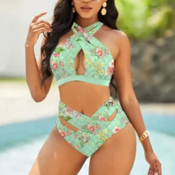 GUCCI Luxury Two Pieces BIKINI 💖 Hot Summer 2025 LUX-YBIK2-0000KSLORVG