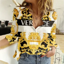 Limited Edition Versace Women Limited Shirt Luxury - MRS-NCY-000VO0QKDUZ