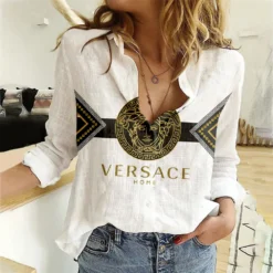 Limited Edition Versace Women Limited Shirt Luxury - MRS-NCY-000B5BPEDM9