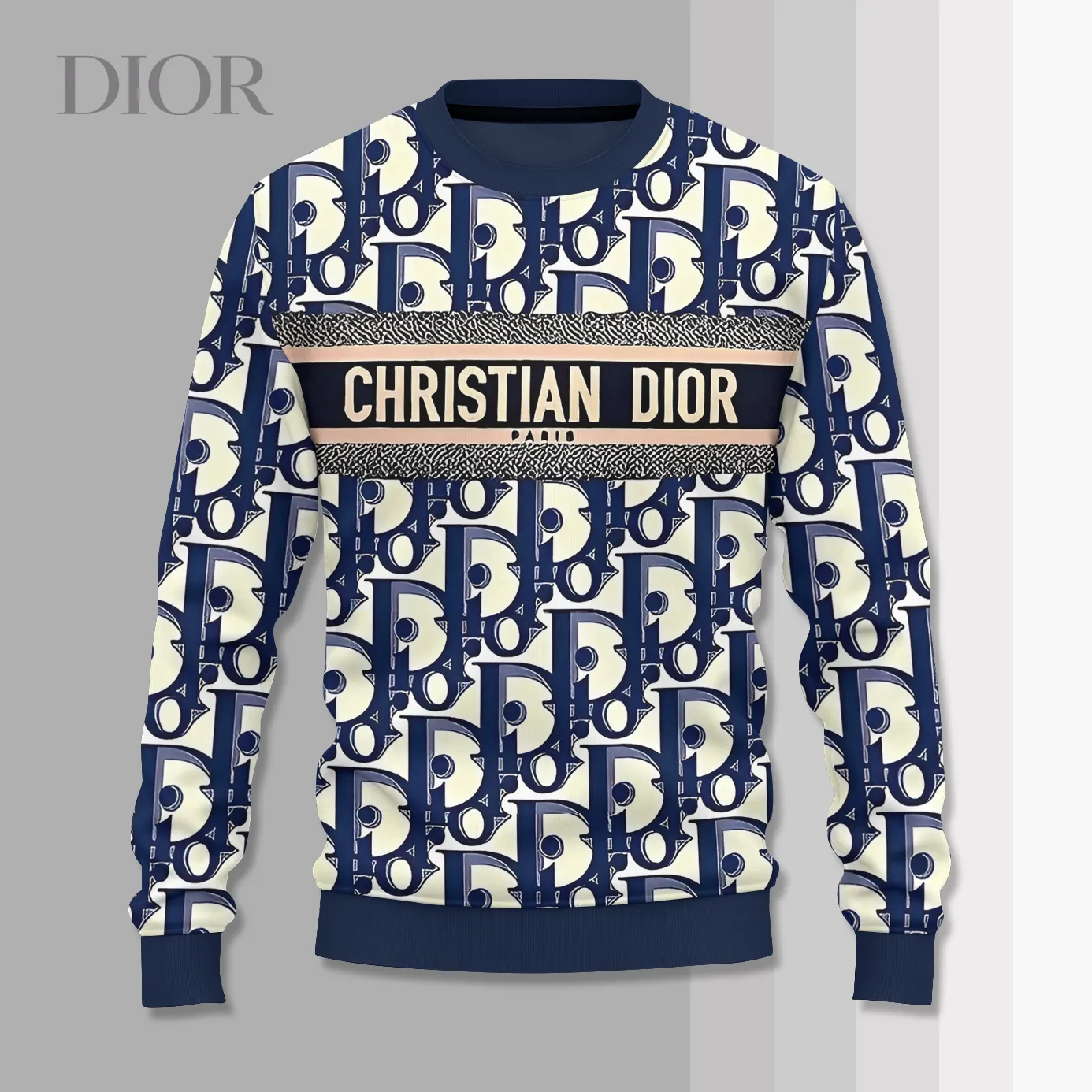 C.DIOR Premium SWEATER Limited Edition Winter 2025 LUX-ZWY-0VTV2NLBX