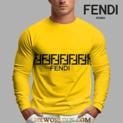 FENDI Premium Long Sleeve Shirt Limited Edition 2025 LUX-CX-0C5CAXLZG