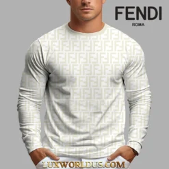 FENDI Premium Long Sleeve Shirt Limited Edition 2025 LUX-CX-0MYSWXZ9B