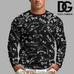 D&G Premium Long Sleeve Shirt Limited Edition 2025 LUX-CX-0VORVHWON