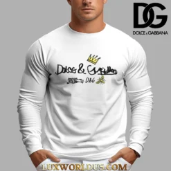 D&G Premium Long Sleeve Shirt Limited Edition 2025 LUX-CX-0EJVYWQET