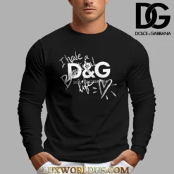 D&G Premium Long Sleeve Shirt Limited Edition 2025 LUX-CX-0SYJRMMBL