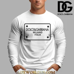 D&G Premium Long Sleeve Shirt Limited Edition 2025 LUX-CX-01CGUJ2X2