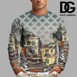 D&G Premium Long Sleeve Shirt Limited Edition 2025 LUX-CX-0NPMACCD8