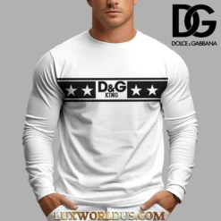D&G Premium Long Sleeve Shirt Limited Edition 2025 LUX-CX-0KMF34MHP