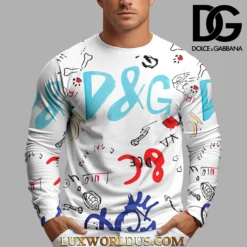 D&G Premium Long Sleeve Shirt Limited Edition 2025 LUX-CX-0XVIXQ4D3