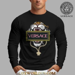 VERSACE Premium Long Sleeves Shirt Limited Edition 2025 LUX-CX-0LD0ENBLW
