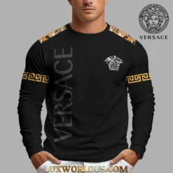 VERSACE Premium Long Sleeves Shirt Limited Edition 2025 LUX-CX-0MUF803FR