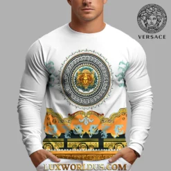 VERSACE Premium Long Sleeves Shirt Limited Edition 2025 LUX-CX-0IPYJUUAA