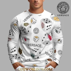 VERSACE Premium Long Sleeves Shirt Limited Edition 2025 LUX-CX-0G0OFMIMM