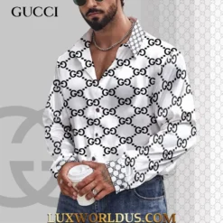GUCCI Long Sleeve Button Shirt Limited Edition 2025 LUX-CCY-0HSTAXYJB