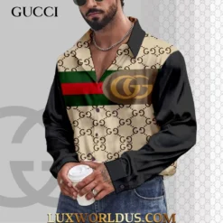 GUCCI Long Sleeve Button Shirt Limited Edition 2025 LUX-CCY-0UBDLBZAJ