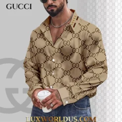 GUCCI Long Sleeve Button Shirt Limited Edition 2025 LUX-CCY-09QV4R65V