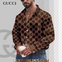 GUCCI Long Sleeve Button Shirt Limited Edition 2025 LUX-CCY-04OT55RRJ
