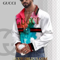 GUCCI Long Sleeve Button Shirt Limited Edition 2025 LUX-CCY-0EG4QQ7CY