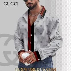 GUCCI Long Sleeve Button Shirt Limited Edition 2025 LUX-CCY-0X46KVD3N