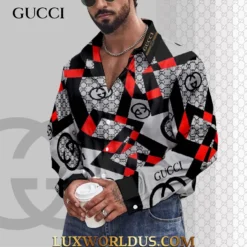 GUCCI Long Sleeve Button Shirt Limited Edition 2025 LUX-CCY-0CMXTSOKI