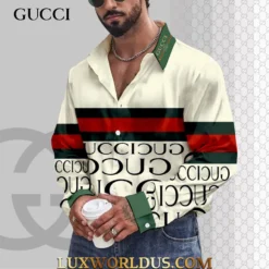 GUCCI Long Sleeve Button Shirt Limited Edition 2025 LUX-CCY-0RAF9916K